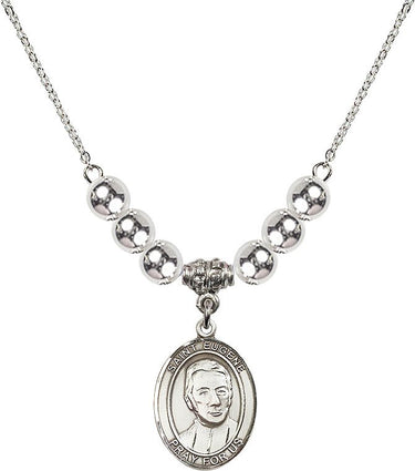 Saint Eugene de Mazenod Crystal Necklace | 3/4 inch | 6mm Beads