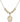 Saint Julia Billiart Crystal Necklace | 3/4 inch | 6mm Beads _x0014_  14kt Gold Filled