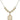 Saint Bruno Crystal Necklace | 3/4 inch | 6mm Beads _x0014_  14kt Gold Filled