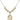 Saint Sharbel Crystal Necklace | 3/4 inch | 6mm Beads _x0014_  14kt Gold Filled