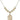 Saint Perpetua Crystal Necklace | 3/4 inch | 6mm Beads _x0014_  14kt Gold Filled