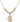 Saint Perpetua Crystal Necklace | 3/4 inch | 6mm Beads _x0014_  14kt Gold Filled