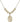 Blessed Caroline Gerhardinger Crystal Necklace | 3/4 inch | 6mm Beads _x0014_  14kt Gold Filled