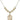 Saint John Vianney Crystal Necklace | 3/4 inch | 6mm Beads _x0014_  14kt Gold Filled
