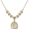 Blessed Karolina Kozkowna Crystal Necklace | 3/4 inch | 6mm Beads _x0014_  14kt Gold Filled