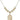 Saint Walter of Pontnoise Crystal Necklace | 3/4 inch | 6mm Beads _x0014_  14kt Gold Filled