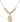 Saint Walter of Pontnoise Crystal Necklace | 3/4 inch | 6mm Beads _x0014_  14kt Gold Filled