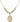 Our Lady of Good Counsel Crystal Necklace | 3/4 inch | 6mm Beads _x0014_  14kt Gold Filled