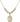 Our Lady of Mercy Crystal Necklace | 3/4 inch | 6mm Beads _x0014_  14kt Gold Filled