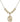 Mater Dolorosa Crystal Necklace | 3/4 inch | 6mm Beads _x0014_  14kt Gold Filled