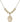 Our Lady of Consolation Crystal Necklace | 3/4 inch | 6mm Beads _x0014_  14kt Gold Filled