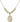 Saint Aedan of Ferns Crystal Necklace | 3/4 inch | 6mm Beads _x0014_  14kt Gold Filled