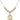 Saint Marie Magdalen Postel Crystal Necklace | 3/4 inch | 6mm Beads _x0014_  14kt Gold Filled