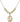 Saint Marie Magdalen Postel Crystal Necklace | 3/4 inch | 6mm Beads _x0014_  14kt Gold Filled