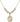 Saint Teresa of Calcutta Crystal Necklace | 3/4 inch | 6mm Beads _x0014_  14kt Gold Filled