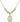 Saint Athanasius Crystal Necklace | 3/4 inch | 6mm Beads _x0014_  14kt Gold Filled
