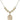 Saint Lidwina of Schiedam Crystal Necklace | 3/4 inch | 6mm Beads _x0014_  14kt Gold Filled