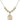 Our Lady of Victory Crystal Necklace | 3/4 inch | 6mm Beads _x0014_  14kt Gold Filled