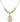 Our Lady of Victory Crystal Necklace | 3/4 inch | 6mm Beads _x0014_  14kt Gold Filled
