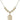 Saint Meinrad of Einsiedeln Crystal Necklace | 3/4 inch | 6mm Beads _x0014_  14kt Gold Filled