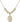 Saint Meinrad of Einsiedeln Crystal Necklace | 3/4 inch | 6mm Beads _x0014_  14kt Gold Filled