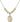 Saint Rosalia Crystal Necklace | 3/4 inch | 6mm Beads _x0014_  14kt Gold Filled