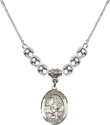 Collar de cristal de Santa Rosalía | 1,9 cm | Cuentas de 6 mm