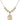 Saint Roch Crystal Necklace | 3/4 inch | 6mm Beads _x0014_  14kt Gold Filled