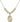 Saint Amelia Crystal Necklace | 3/4 inch | 6mm Beads _x0014_  14kt Gold Filled