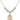 Saint Ronan Crystal Necklace | 3/4 inch | 6mm Beads _x0014_  14kt Gold Filled