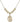 Saint Ronan Crystal Necklace | 3/4 inch | 6mm Beads _x0014_  14kt Gold Filled