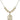 Saint Malachy O'More Crystal Necklace | 3/4 inch | 6mm Beads _x0014_  14kt Gold Filled