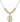 Saint Malachy O'More Crystal Necklace | 3/4 inch | 6mm Beads _x0014_  14kt Gold Filled