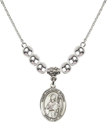 Collar de cristal de San Malaquías O'More | 1,9 cm | Cuentas de 6 mm