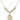 Saint Anthony of Egypt Crystal Necklace | 3/4 inch | 6mm Beads _x0014_  14kt Gold Filled