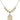 Cross Crystal Necklace | 3/4 inch | 6mm Beads _x0014_  14kt Gold Filled