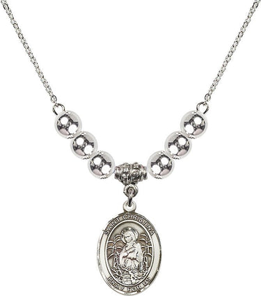 Collar de cristal Santa Cristina la Admirable | 19 mm | Cuentas de 6 mm