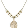 Saint Wolfgang Crystal Necklace | 3/4 inch | 6mm Beads _x0014_  14kt Gold Filled