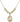 Saint Edburga of Winchester Crystal Necklace | 3/4 inch | 6mm Beads _x0014_  14kt Gold Filled