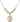 Saint Cornelius Crystal Necklace | 3/4 inch | 6mm Beads _x0014_  14kt Gold Filled