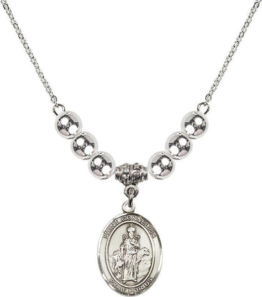 Collar de cristal de San Cornelio | 1.9 cm | Cuentas de 6 mm