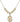 Saint Luigi Orione Crystal Necklace | 3/4 inch | 6mm Beads _x0014_  14kt Gold Filled