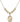 Saint Hannibal Crystal Necklace | 3/4 inch | 6mm Beads _x0014_  14kt Gold Filled