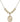 Saint Arnold Janssen Crystal Necklace | 3/4 inch | 6mm Beads _x0014_  14kt Gold Filled