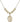 Saint Joseph Freinademetz Crystal Necklace | 3/4 inch | 6mm Beads _x0014_  14kt Gold Filled