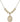 Saint Louis Marie de Montfort Crystal Necklace | 3/4 inch | 6mm Beads _x0014_  14kt Gold Filled