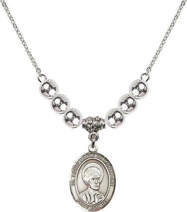 Collar de Cristal San Luis María de Montfort | 1,9 cm | Cuentas de 6 mm