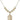Saint Kenneth Crystal Necklace | 3/4 inch | 6mm Beads _x0014_  14kt Gold Filled