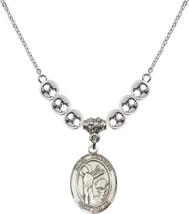 Collar de Cristal San Kenneth | 3/4 pulgada | Cuentas de 6 mm | N32-8332