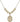 Saint Rene Goupil Crystal Necklace | 3/4 inch | 6mm Beads _x0014_  14kt Gold Filled